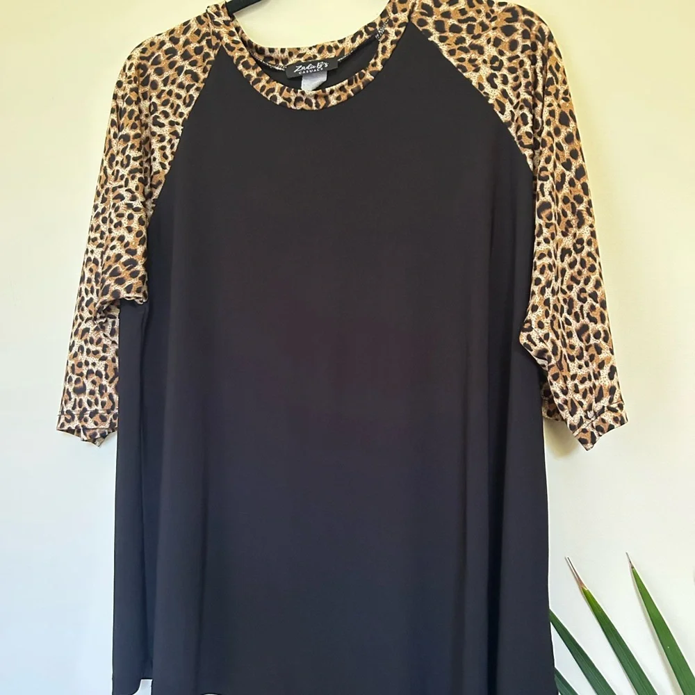 🖤🐆 Leopard Print Skirt Set 🐆🖤 - Picture 2 of 5